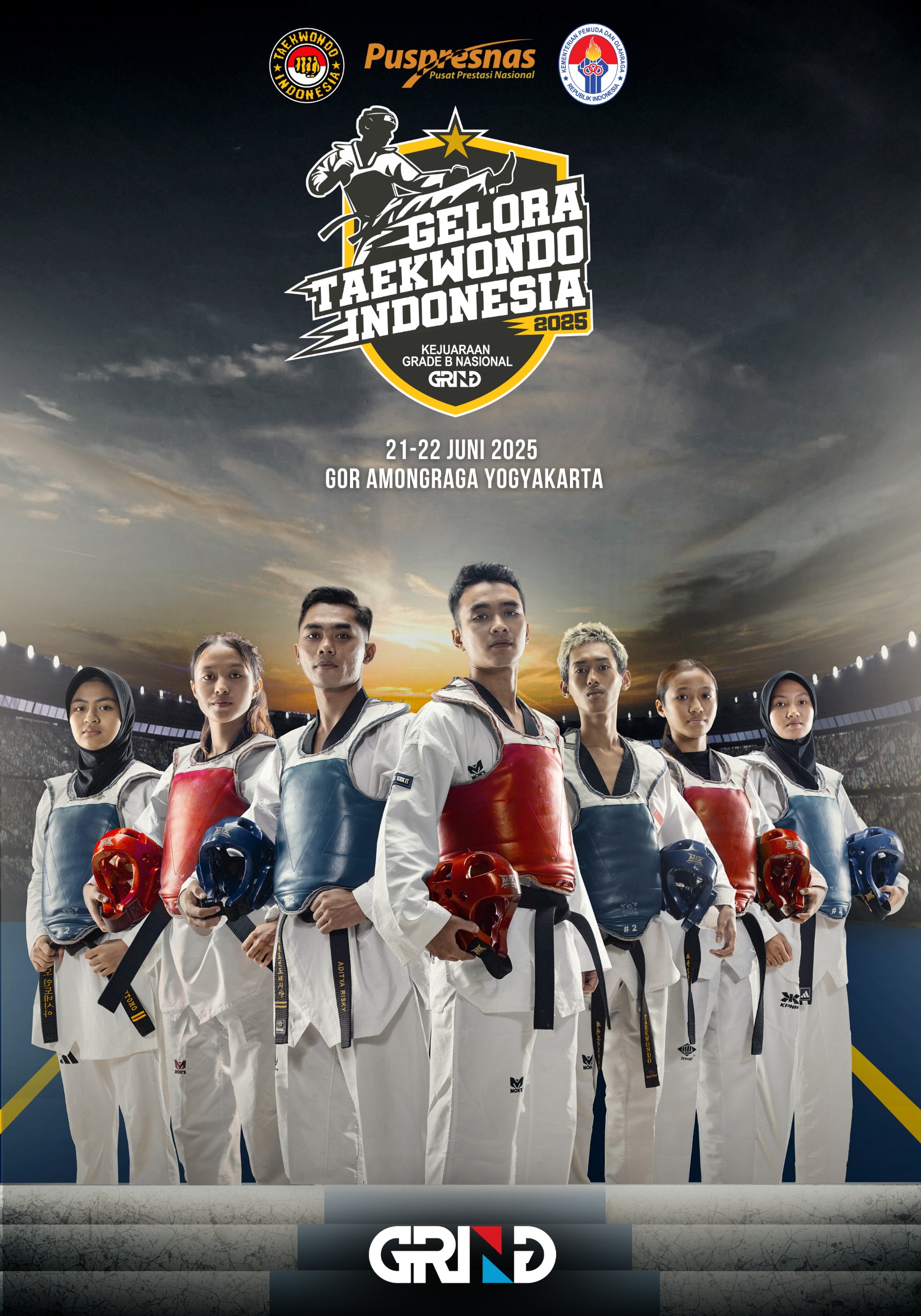 Panggung Juara Taekwondo Indonesia Taekwondo Indonesia Dojang tegarbajatc